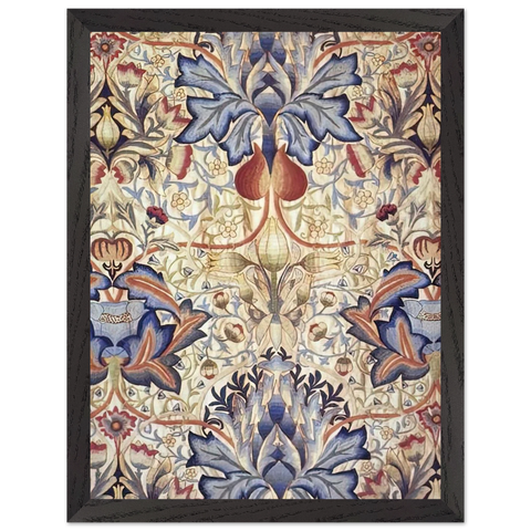 ACANTHUS EMBROIDERED PANEL 1890 by William Morris — Framed art print at Zephyeer