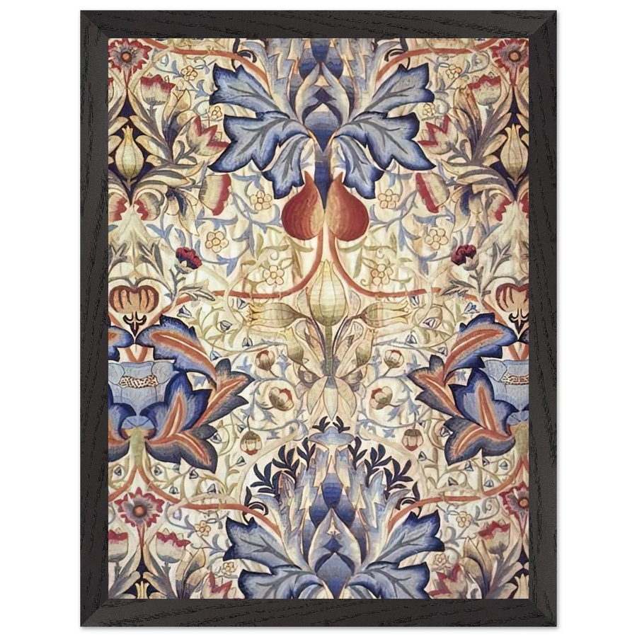 ACANTHUS EMBROIDERED PANEL 1890 by William Morris — Framed art print at Zephyeer