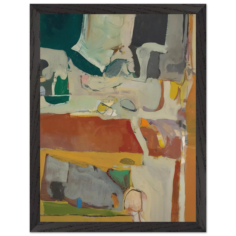 Urbana #4 by Richard Diebenkorn — Framed art print at Zephyeer