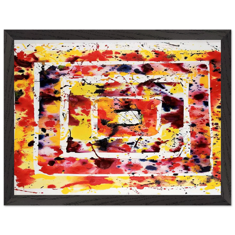 Untitled Mandala by Sam Francis — Framed art print at Zephyeer