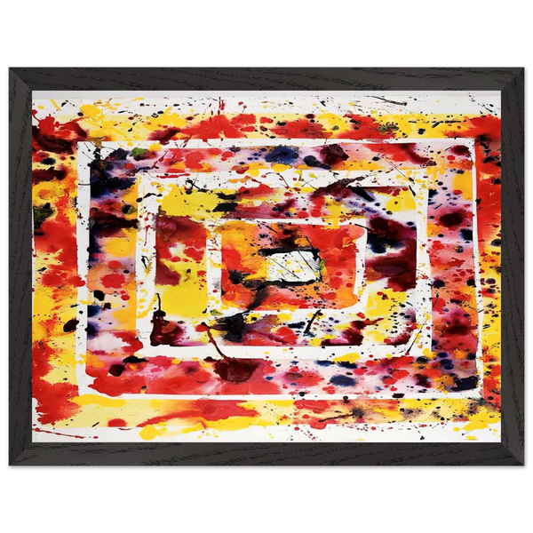 Untitled Mandala by Sam Francis — Framed art print at Zephyeer