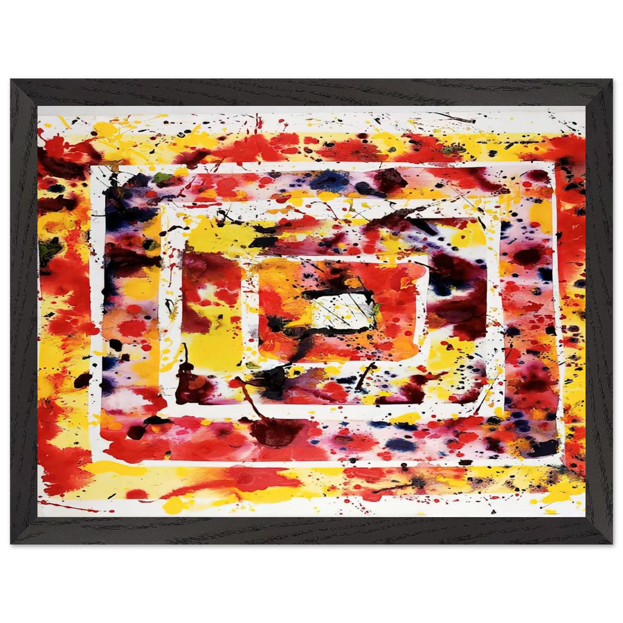 Untitled Mandala by Sam Francis — Framed art print at Zephyeer