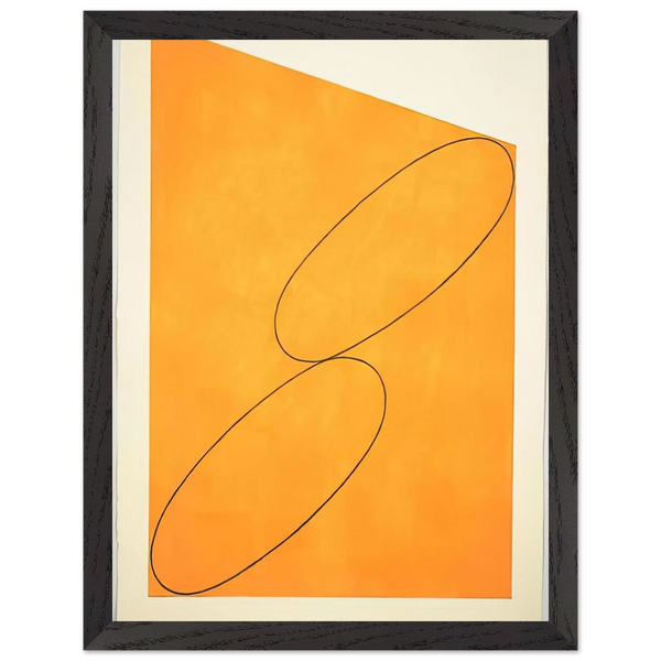 TUDY ATTIC SERIES XIV 1991 by Robert Mangold — Framed art print at Zephyeer