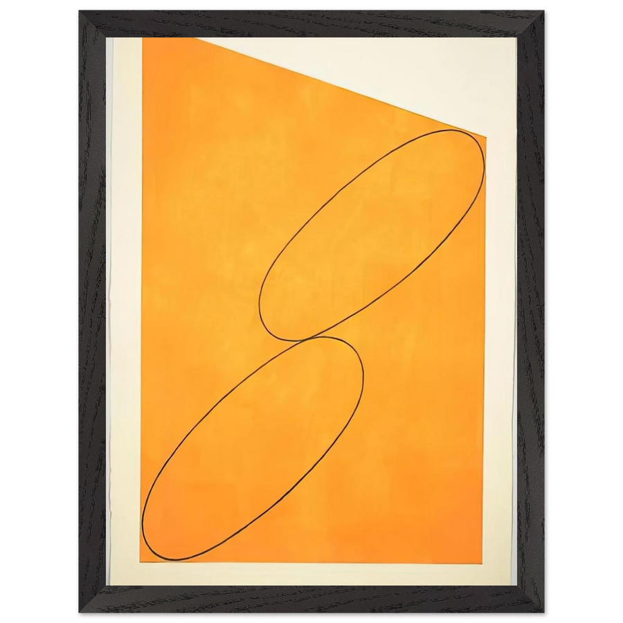 TUDY ATTIC SERIES XIV 1991 by Robert Mangold — Framed art print at Zephyeer
