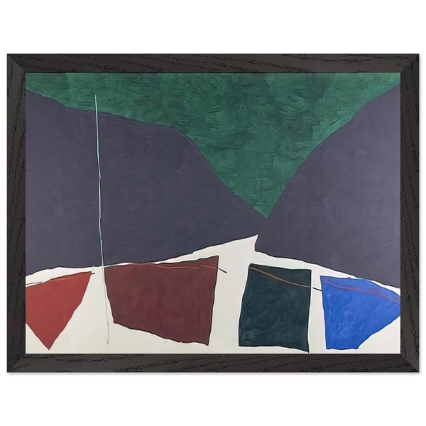 Untitled - 1982 by Ray Parker — Framed art print at Zephyeer