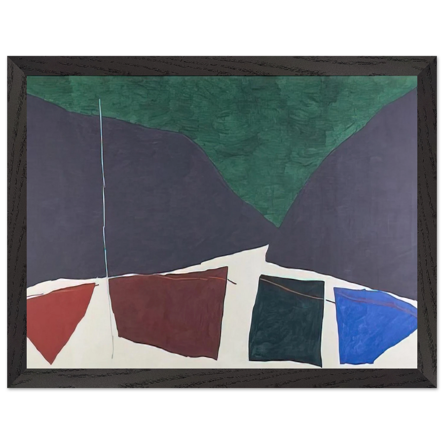 Untitled - 1982 by Ray Parker — Framed art print at Zephyeer
