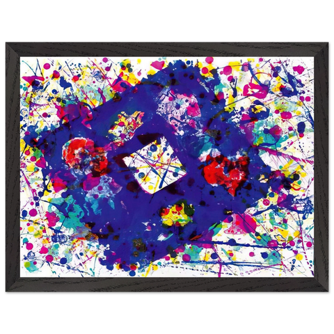 Untitled  SF 259 by Sam Francis — Framed art print at Zephyeer