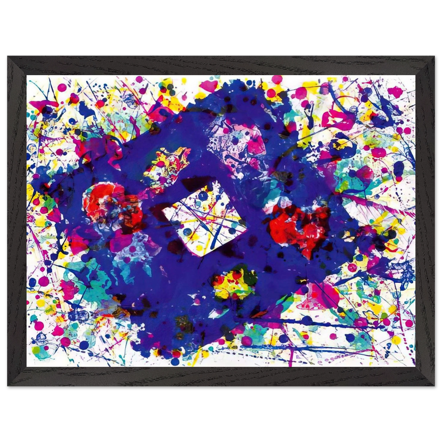 Untitled  SF 259 by Sam Francis — Framed art print at Zephyeer