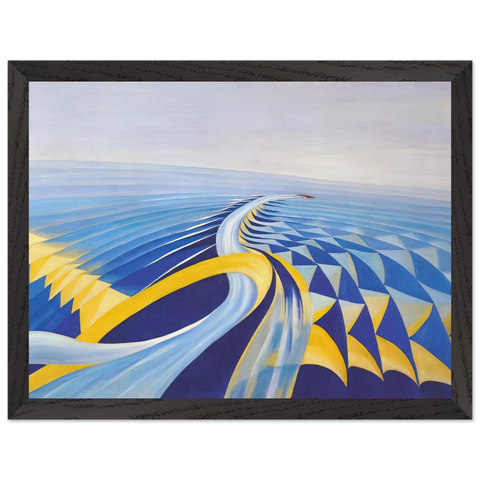 Speeding Motorboat - 1923 by Benedetta Cappa — Framed art print at Zephyeer