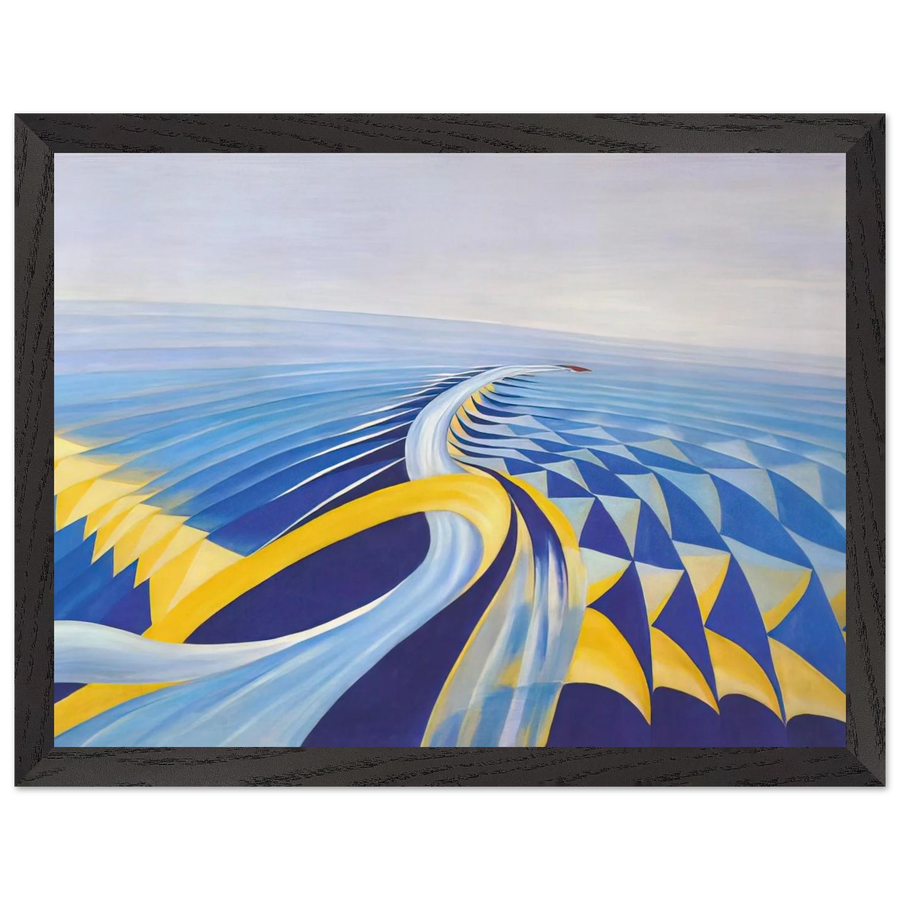 Speeding Motorboat - 1923 by Benedetta Cappa — Framed art print at Zephyeer
