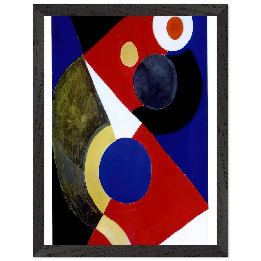 RHYTHM COLOUR 2 by Sonia Delaunay — Framed art print at Zephyeer