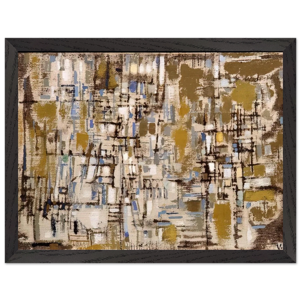 Untitled - 1952 by Maria Helena Vieira da Silva — Framed art print at Zephyeer