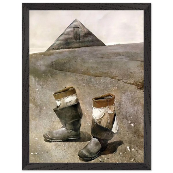 SEA BOOTS by Andrew Wyeth — Framed art print at Zephyeer