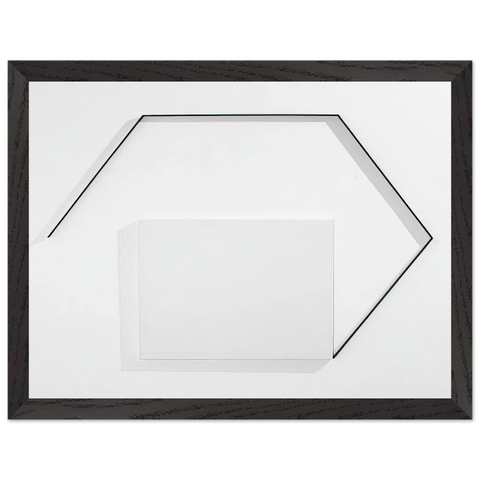 Steel-Life N°43 - Minimalism by Francois Morellet — Framed art print at Zephyeer