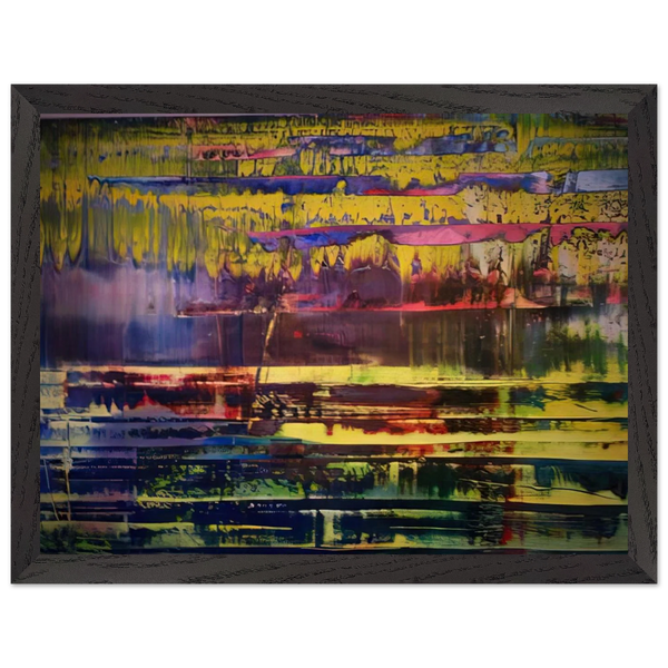 WALLACE BOURNES by Gerhard Richter — Framed art print at Zephyeer