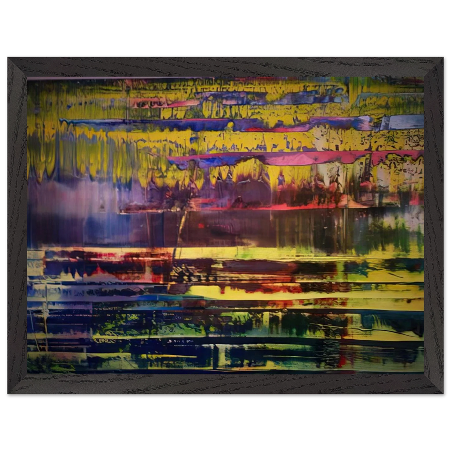 WALLACE BOURNES by Gerhard Richter — Framed art print at Zephyeer