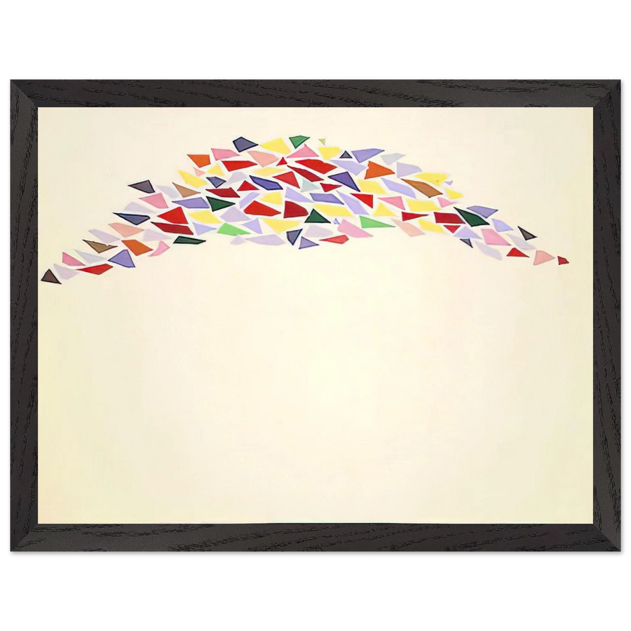 Texas Arch I - Post-Painterly Abstraction by Robert Goodnough — Framed art print at Zephyeer