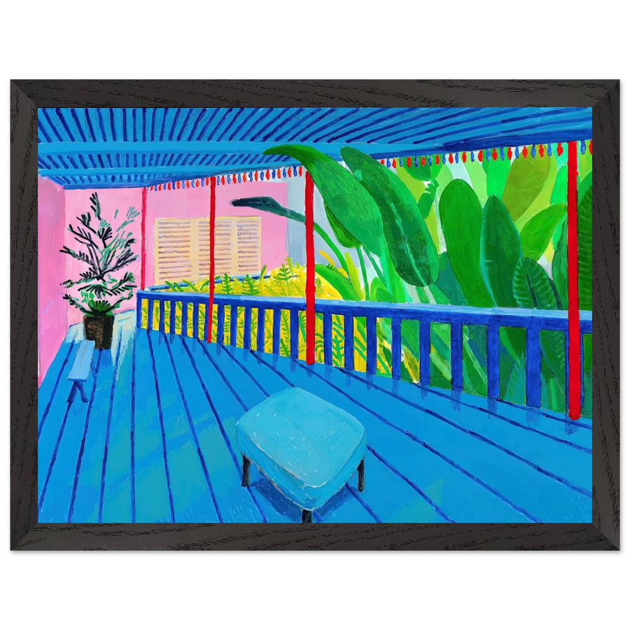 David Hockney — Framed art print at Zephyeer