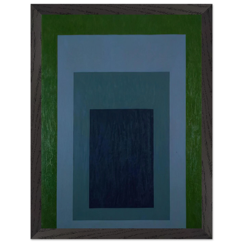 HOMAGE TO THE SQUARE 1966 by Josef Albers — Framed art print at Zephyeer