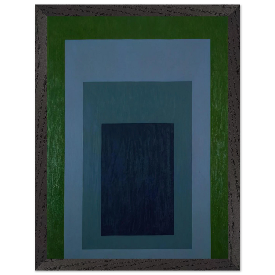 HOMAGE TO THE SQUARE 1966 by Josef Albers — Framed art print at Zephyeer