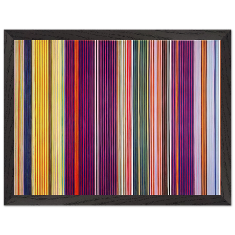 Dr. Peppercorn - 1967 by Gene Davis — Framed art print at Zephyeer