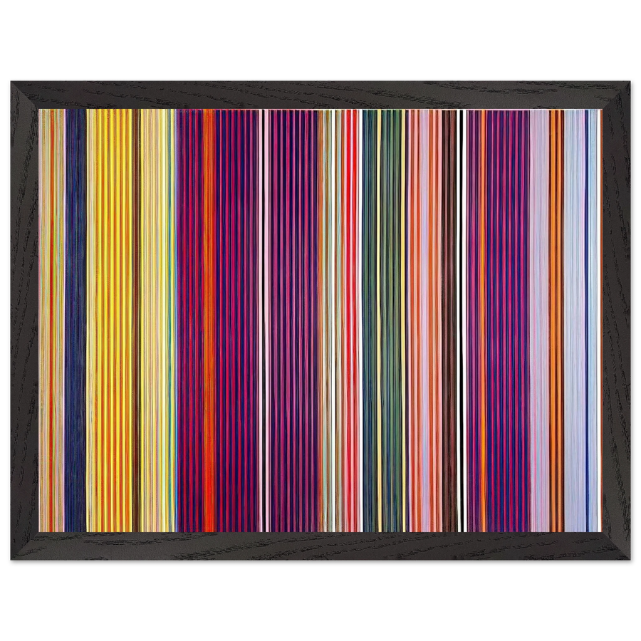 Dr. Peppercorn - 1967 by Gene Davis — Framed art print at Zephyeer