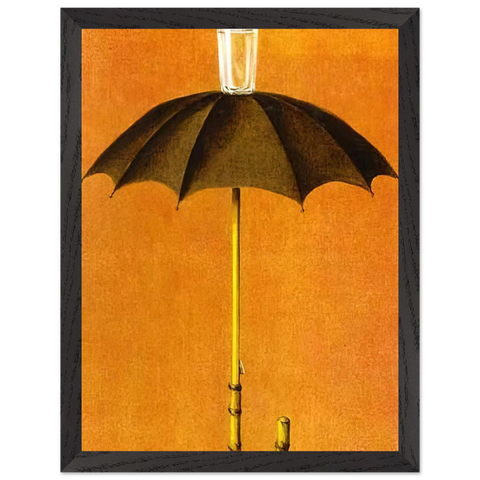 HEGEL S HOLIDAY 1958 by Rene Magritte — Framed art print at Zephyeer