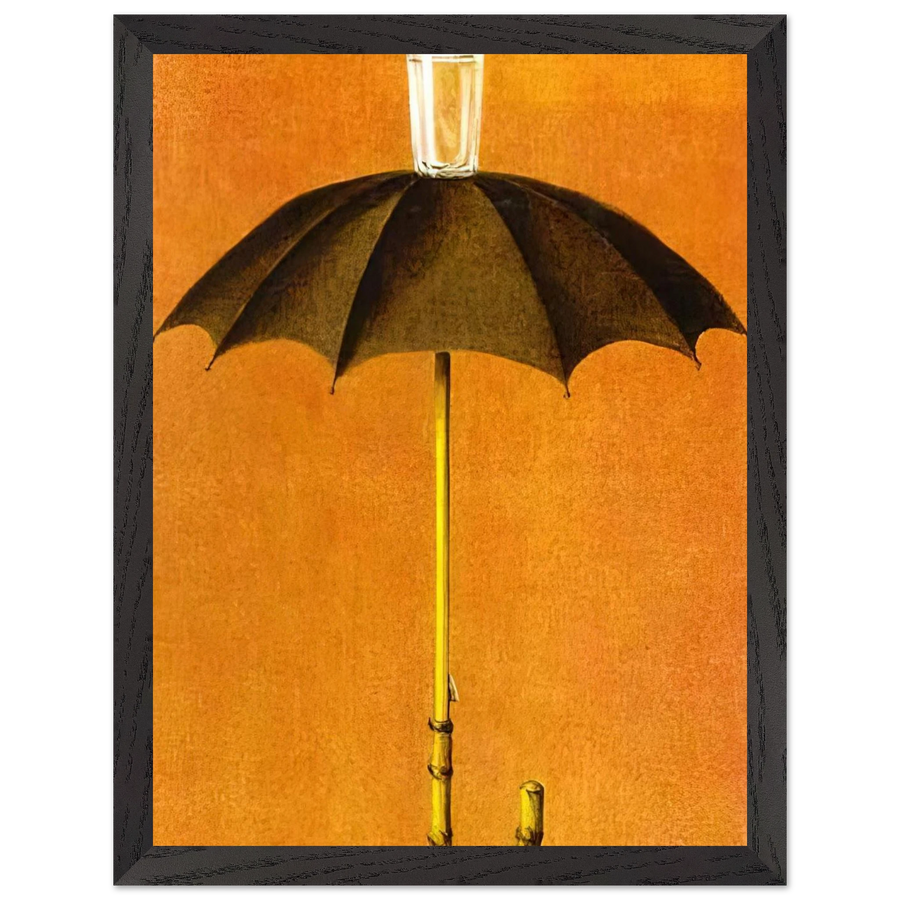 HEGEL S HOLIDAY 1958 by Rene Magritte — Framed art print at Zephyeer