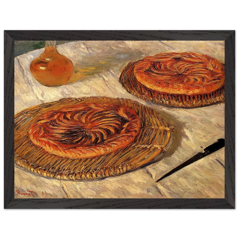 The Galettes by Claude Monet — Framed art print at Zephyeer