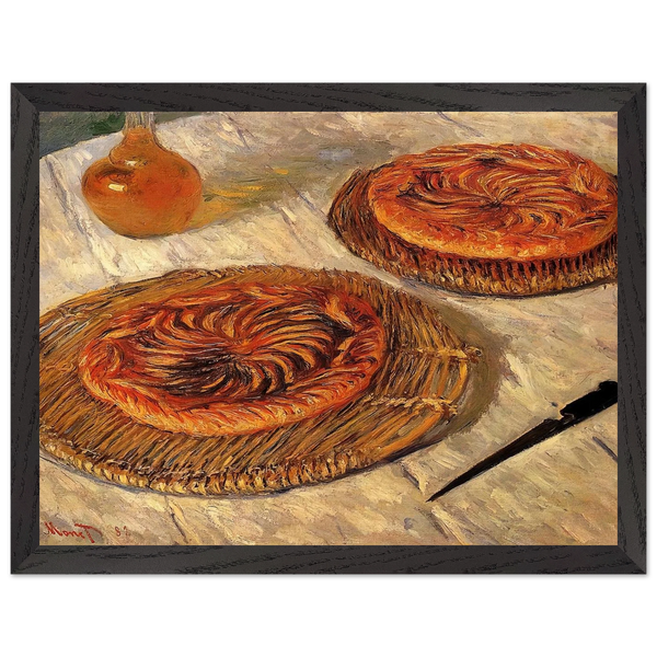 The Galettes by Claude Monet — Framed art print at Zephyeer