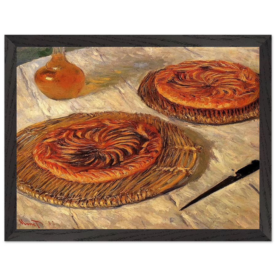The Galettes by Claude Monet — Framed art print at Zephyeer