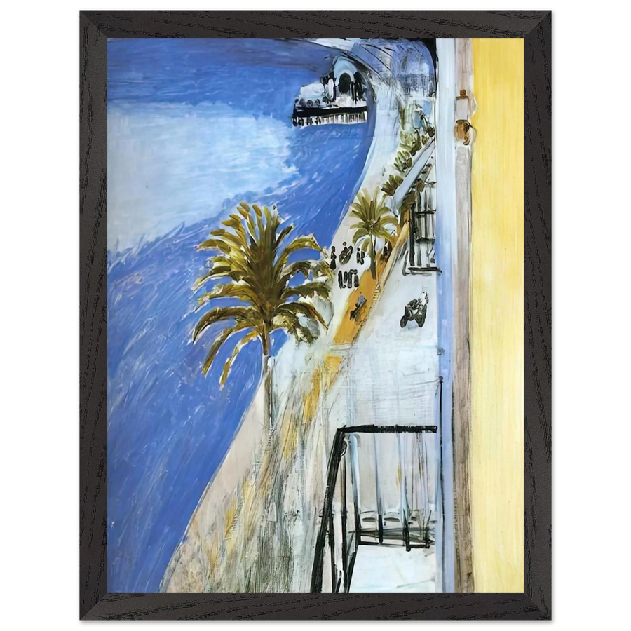 THE BAY OF NICE 1918 by Henri Matisse — Framed art print at Zephyeer