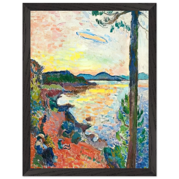 THE GULF OF SAINT TROPEZ 1904 by Henri Matisse — Framed art print at Zephyeer