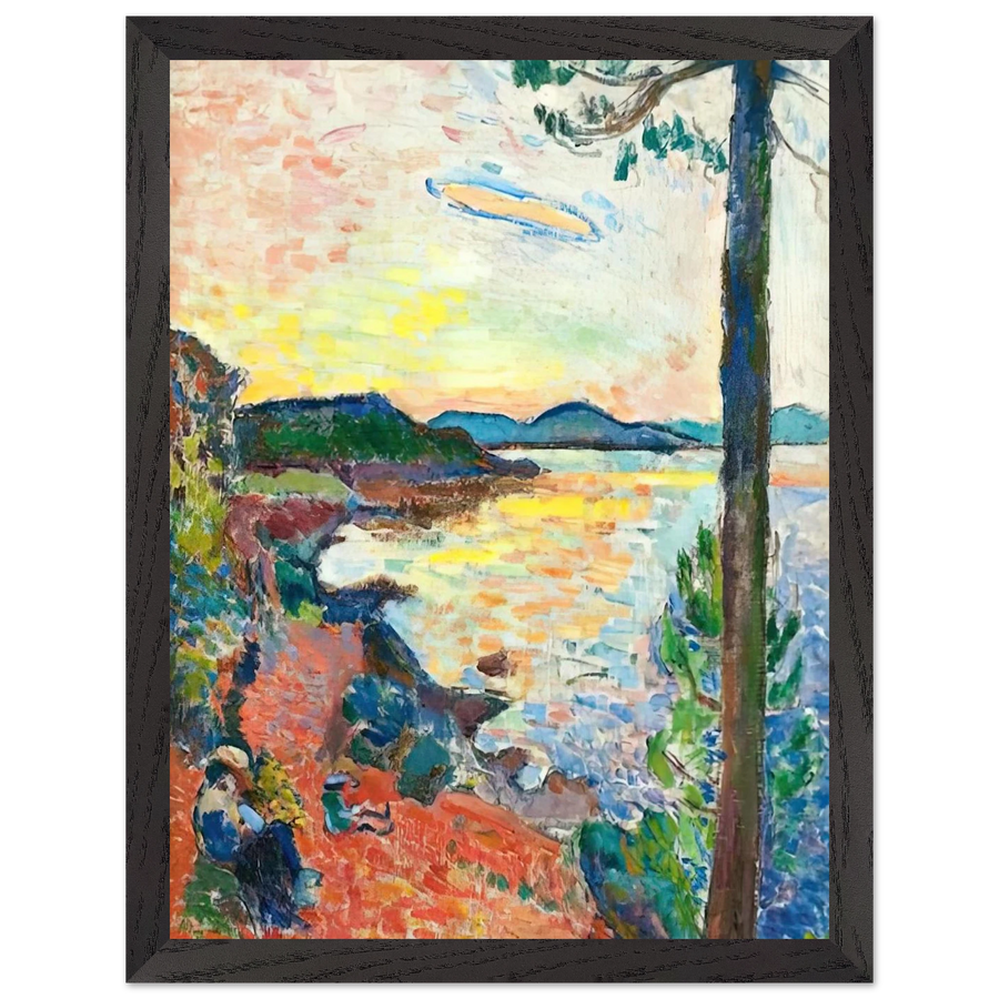 THE GULF OF SAINT TROPEZ 1904 by Henri Matisse — Framed art print at Zephyeer