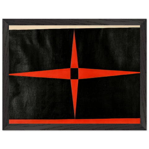 Red Star - 1949 by Carmen Herrera — Framed art print at Zephyeer
