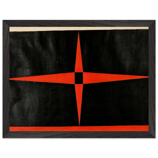 Red Star - 1949 by Carmen Herrera — Framed art print at Zephyeer