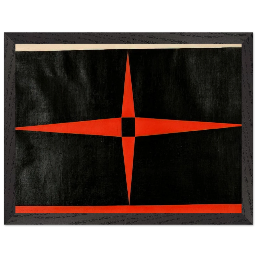 Red Star - 1949 by Carmen Herrera — Framed art print at Zephyeer
