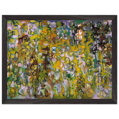 Number 6 - 1946 by Ad Reinhardt — Framed art print at Zephyeer