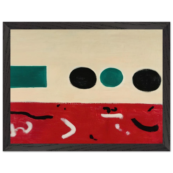 Movement East to West - 1956 by Adolph Gottlieb — Framed art print at Zephyeer
