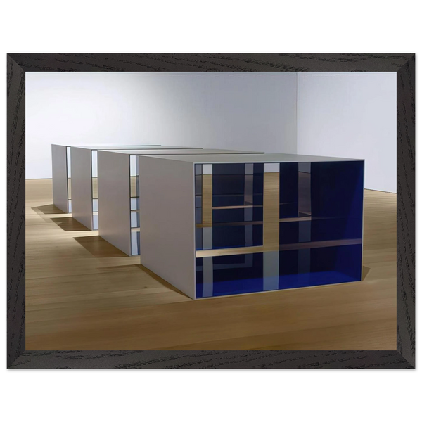 Untitled - 1969 by Donald Judd — Framed art print at Zephyeer