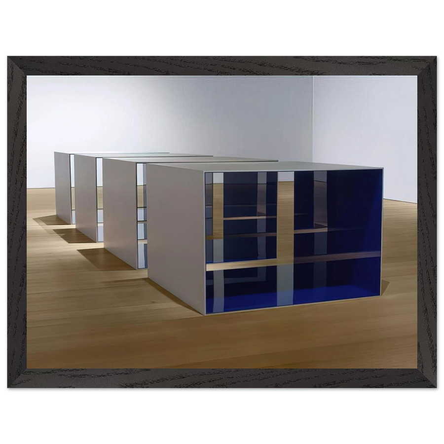 Untitled - 1969 by Donald Judd — Framed art print at Zephyeer