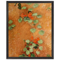 NASTURTIUMS by Gustave Caillebotte — Framed art print at Zephyeer