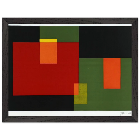 Untitled - 1966 by Johannes Itten — Framed art print at Zephyeer