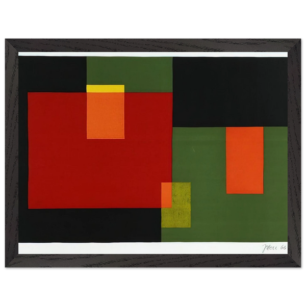 Untitled - 1966 by Johannes Itten — Framed art print at Zephyeer