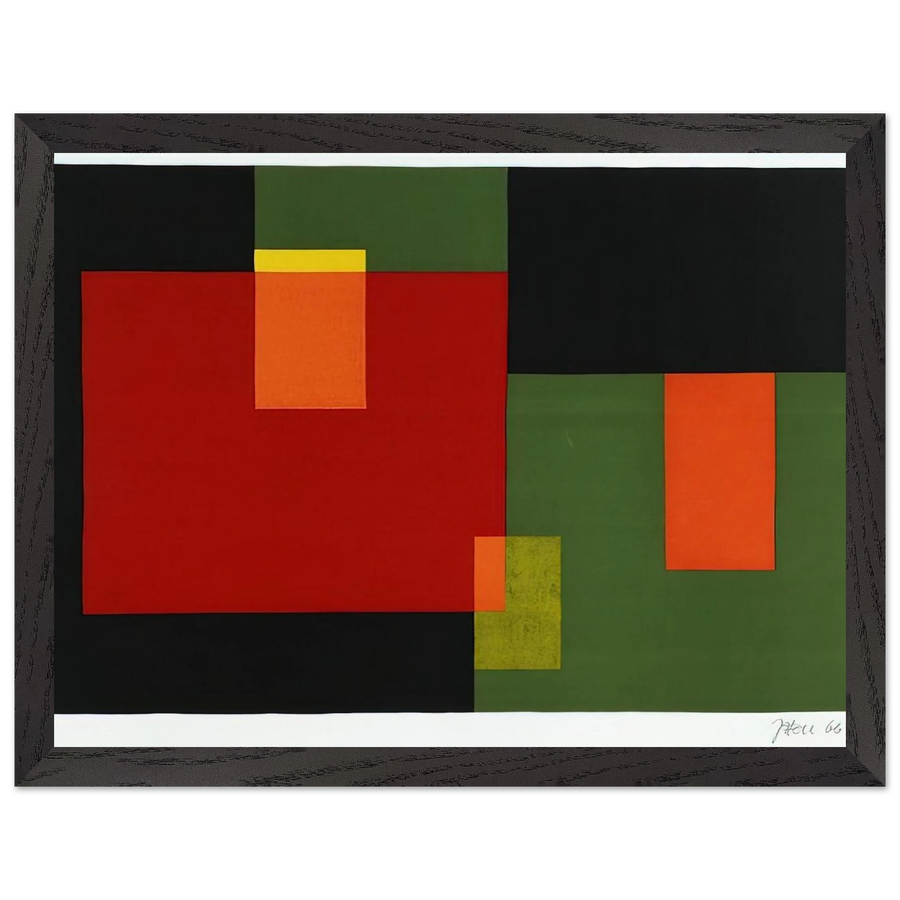 Untitled - 1966 by Johannes Itten — Framed art print at Zephyeer