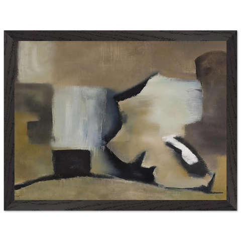 Beyond Emperors - 1952 by Theodoros Stamos — Framed art print at Zephyeer