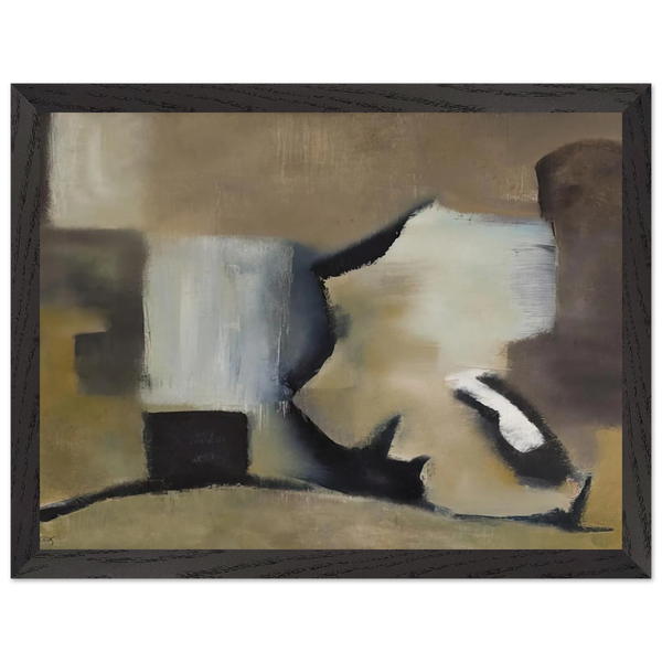 Beyond Emperors - 1952 by Theodoros Stamos — Framed art print at Zephyeer