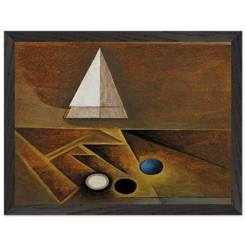 Sketch Painted in Santa Fe, New Mexico - 1944 by Lawren Harris — Framed art print at Zephyeer