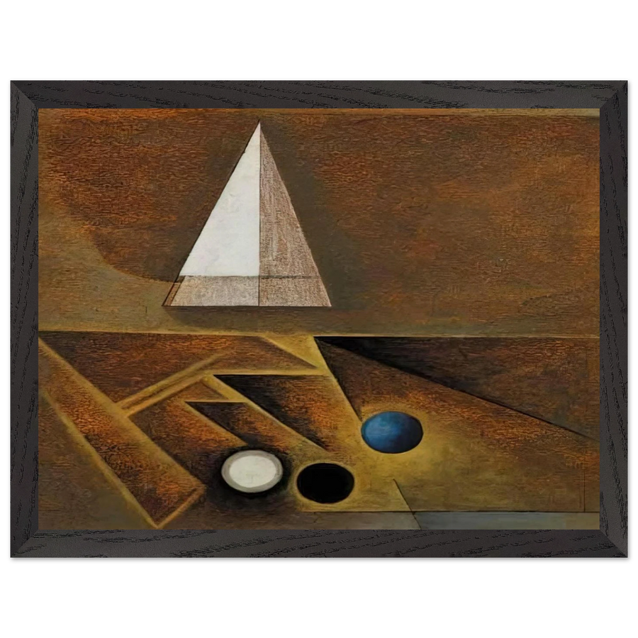 Sketch Painted in Santa Fe, New Mexico - 1944 by Lawren Harris — Framed art print at Zephyeer