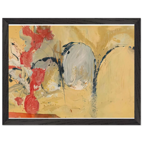 Large Abstract Still Life, 1951- by Helen Frankenthaler — Framed art print at Zephyeer